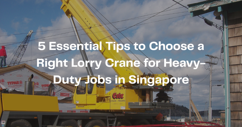 Lorry Crane