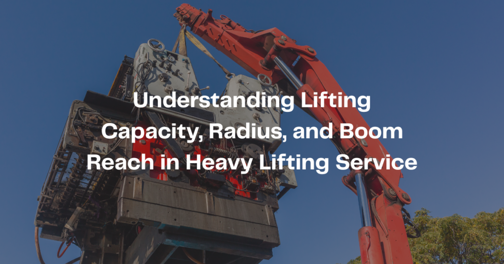 heavy lifting specialist