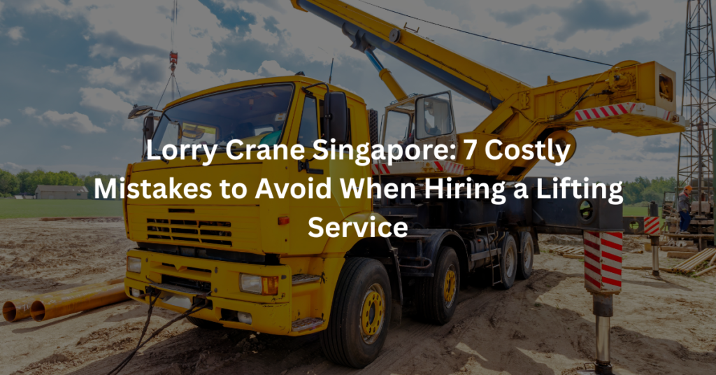 Lorry Crane Singapore: 7 Costly Mistakes to Avoid When Hiring a Lifting Service