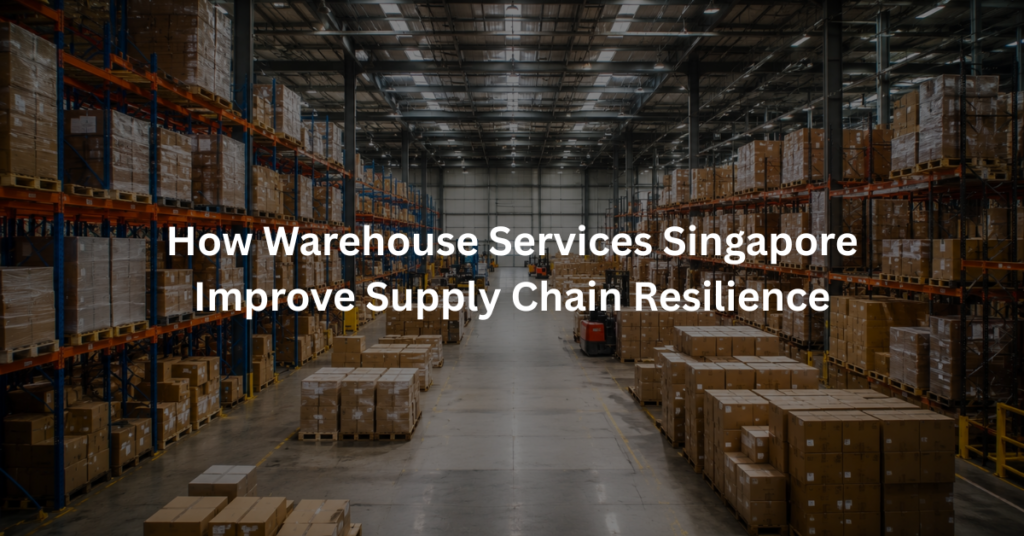 How Warehouse Services Singapore Improve Supply Chain Resilience