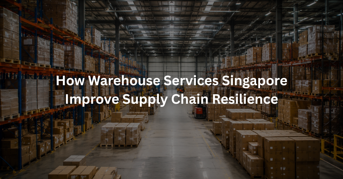How Warehouse Services Singapore Improve Supply Chain Resilience​