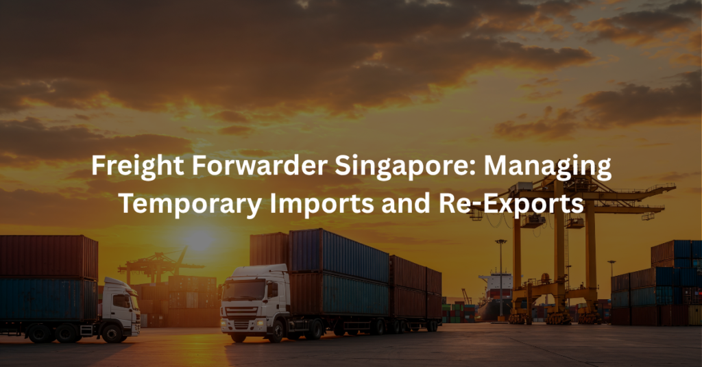 Freight Forwarder Singapore: Managing Temporary Imports and Re-Exports